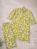 Lime Blossom Printed Kurta Set