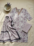 Printed Kurta Set with Dupatta